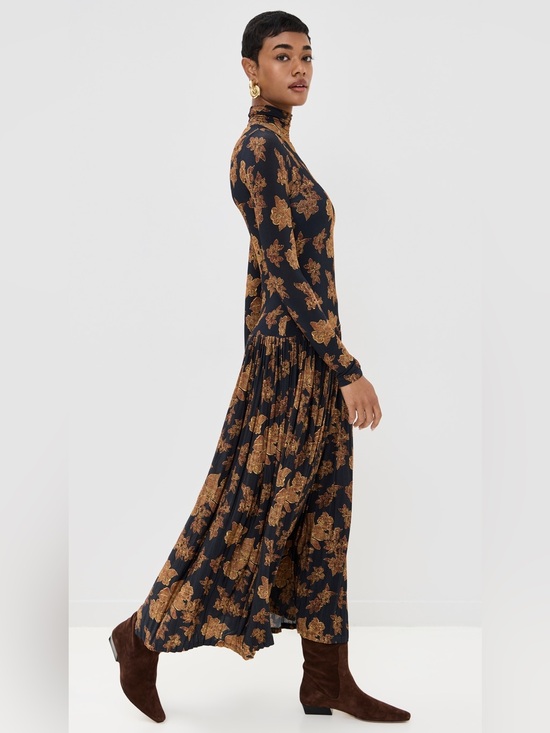 amaya floral long sleeve dress ulla johnson Amaya Floral Long Sleeve Dress (Women)